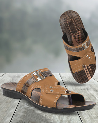 FitFusion FitFusion Fashion Trendy Outdoor Casual Sandal For Men Men Sandals(Tan , 10)