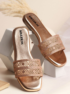 KILLER Women Flats(Pink , 9)