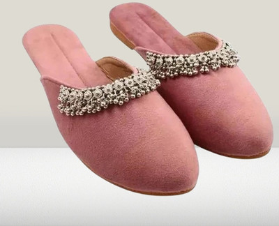 PZ MIR Women Flats(Pink , 9)