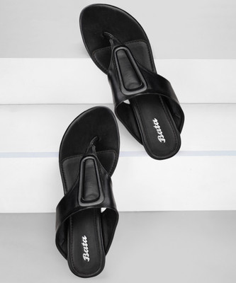 Bata Women Flats(Black , 5)
