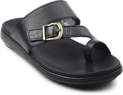 LIBERTY Men Flats(Black , 9)