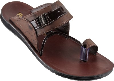 PODDAR Chappal Men Sandals(Brown , 8)