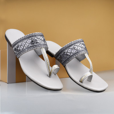 Paduki Women Flats(Grey , 4)