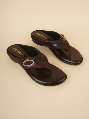 Dressberry Women Flats(Brown , 3)