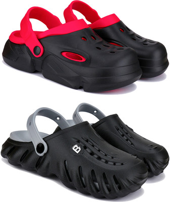 BERSACHE Men Clogs(Multicolor , 8)