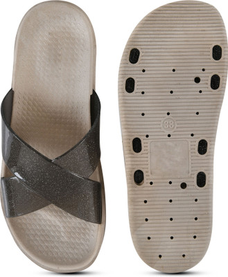 HELEEY Women Flats(Black , 8)