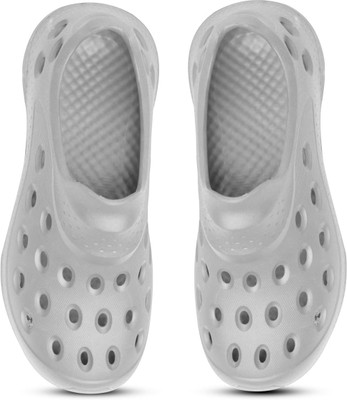 Footsace Men Clogs(Grey , 7)