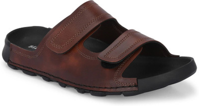 BIZORA Men Sandals(Brown , 6)