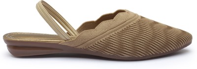 Kvest Women Flats(Copper , 3)