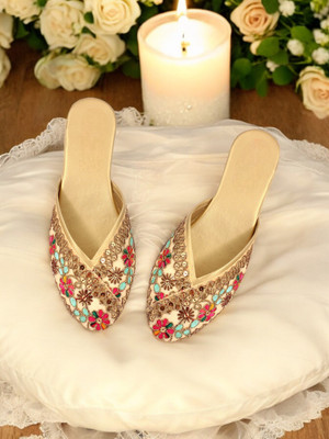 faishstar Women Flats(Gold , 6)