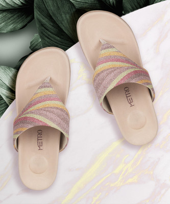 METRO Women Flats(Gold , 4)