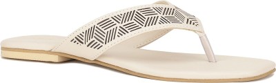 Bata Women Flats(White , 4)