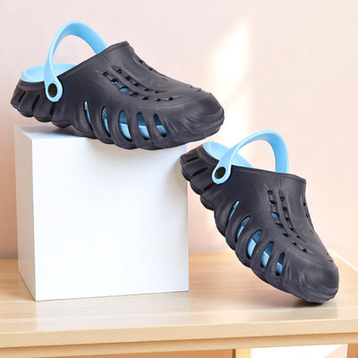 RIFOF Men Clogs(Blue , 7)