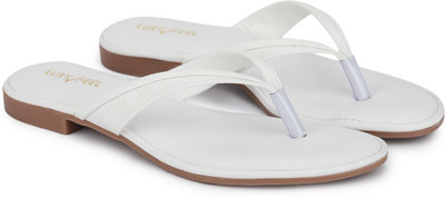 luxyfeel Women Flats(White , 3)