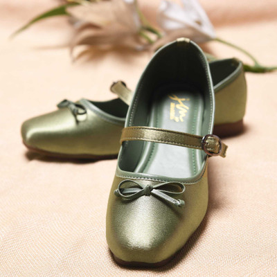jm looks Women Flats(Green , 3)