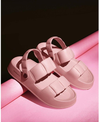 Dressberry Women Clogs(Pink , 4)