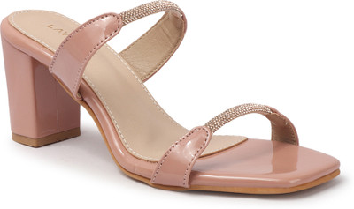 LAVIE Women Heels(Pink , 6)
