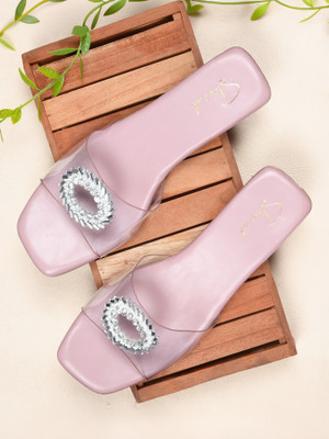 Shoestail Women Flats(Pink , 7)