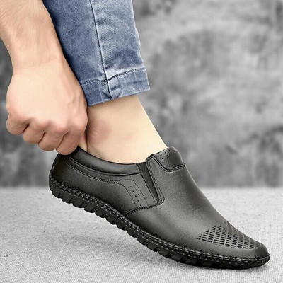 TR Men Sandals(Black , 7)