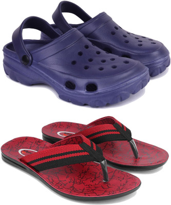 DRACKFOOT Men Slides(Red , 6)