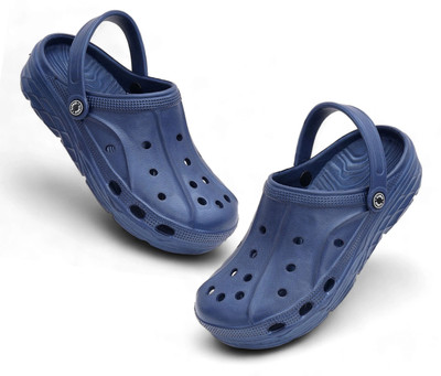 HOTSTYLE Men Clogs(Blue, Blue , 9)
