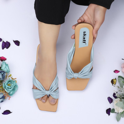 SKOLL Women Flats(Blue , 5)