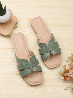 Dressberry Women Casual(Green , 5)
