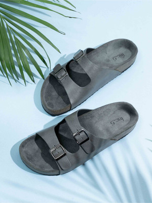 Inc.5 Casual Solid Round Toe Slip-On Women Flats(Grey , 3)