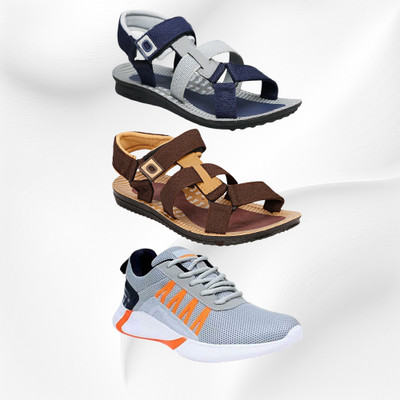 Genial Men Sandals(Multicolor , 9)