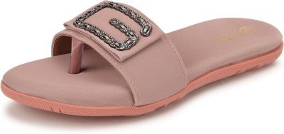 ORTHO JOY Women Flats(Pink , 8)