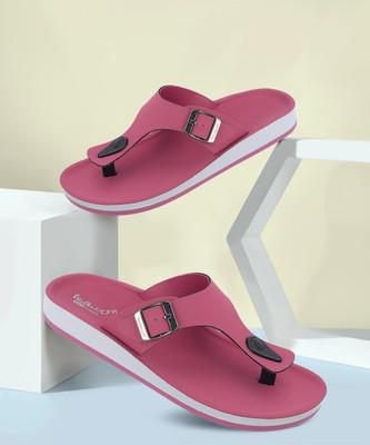 WALKAROO Women Flats(Pink , 7)