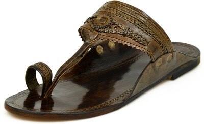 STEPFOX Men Sandals(Brown , 8)