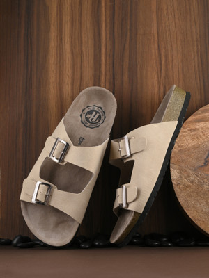 Roadster Men Flats(Beige , 8)