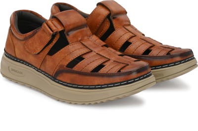 Viv Men Casual(Tan , 7)