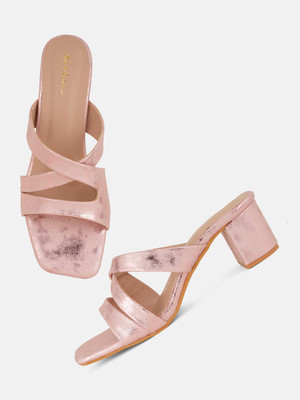 Mast & Harbour Women Heels(Pink , 4)