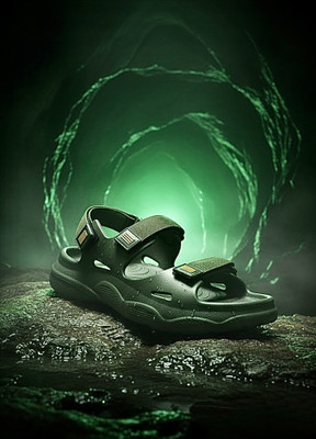 athree Men Sandals(Olive , 11)