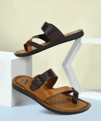Paragon Men Sandals(Tan , 9)