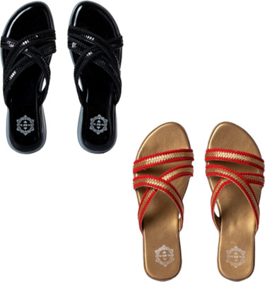 Petal And Pout Women Wedges(Multicolor , 7)