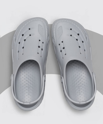 CROCS Off Grid Men Clogs(Grey , 7 UK/India)