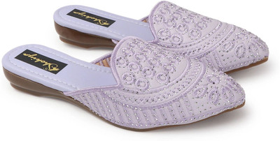 SHOKIYA Women Flats(Purple , 5)