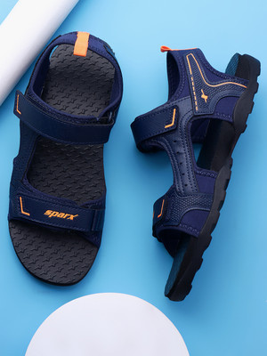 Sparx Men Casual(Navy, Orange , 9)