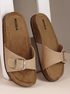 KILLER Women Flats(Off White , 6)