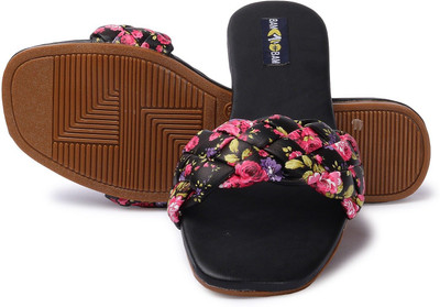 Bambam Women Flats(Black , 5)