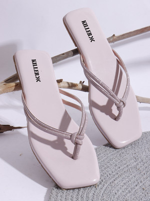 KILLER Women Flats(White , 7)