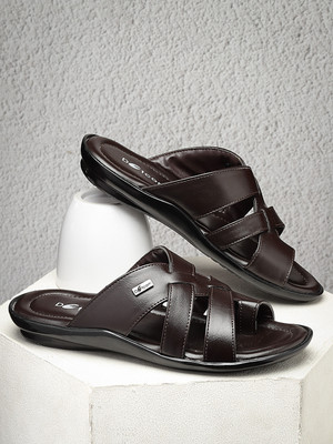 action ELEGANT 708 Comfortable Durable Outdoor Casual Slip On Sandals Men Sandals(Brown , 9)