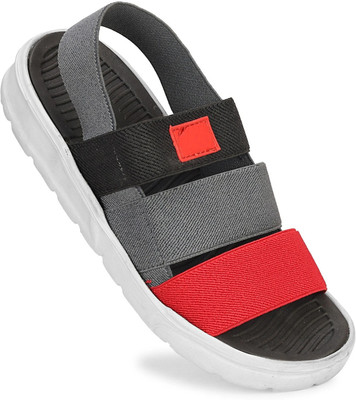 ARCHID Men Sandals(Red , 4)