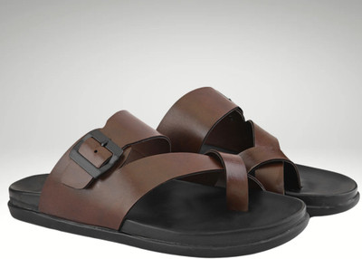 ANOUK Men Sandals(Brown , 9)