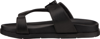 Silverline Men Sandals(Black , 11)
