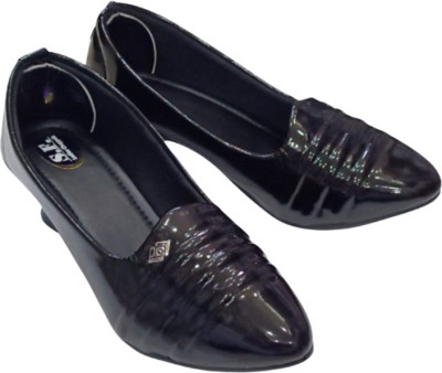 GURUKRUPA ENTERPRISE Women Black Heels
