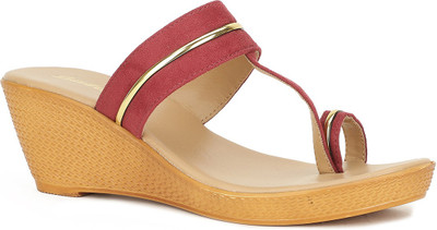 Bata Women Heels(Red , 8)